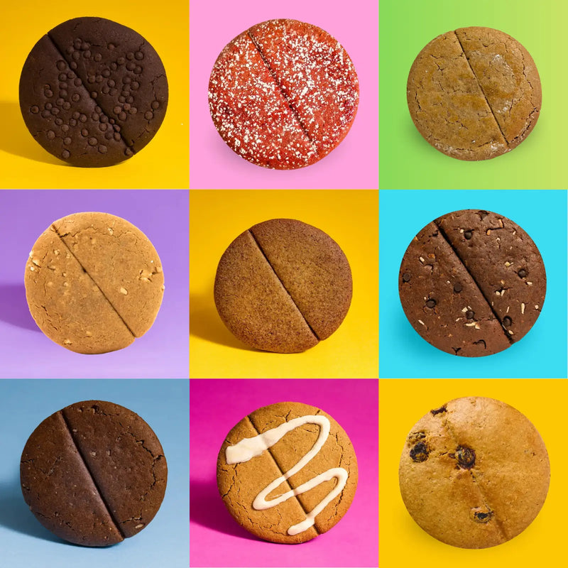All protein cookie flavors bundle
