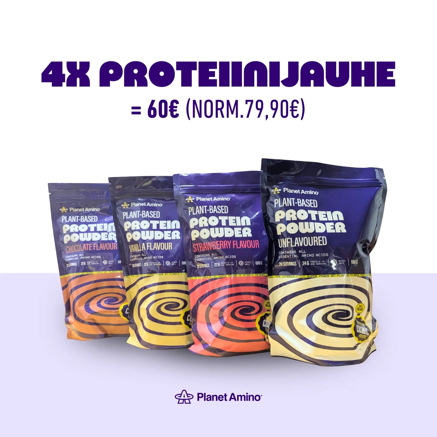 Protein Powder 4-Pack Bundle