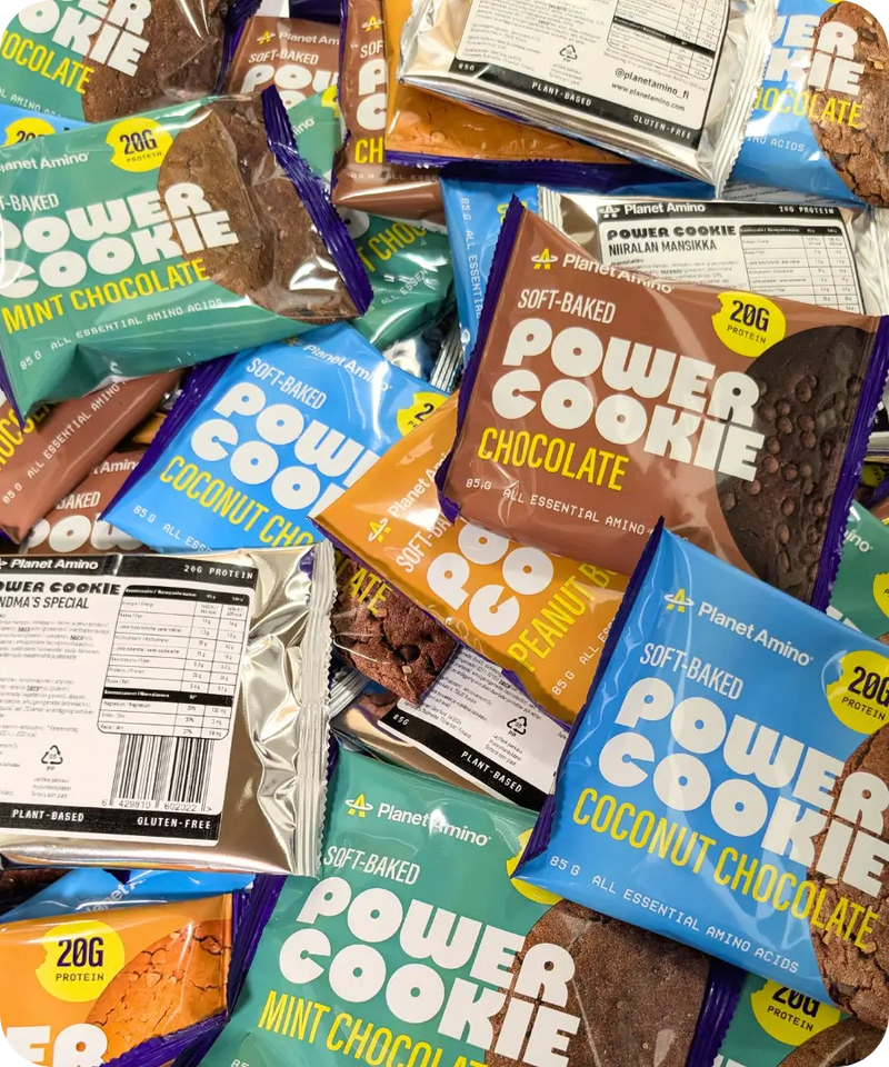 All protein cookie flavors bundle (10 cookies)